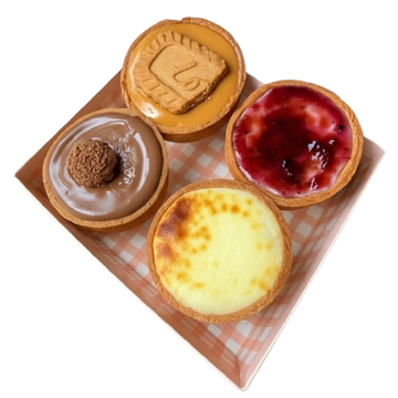 BABY BASQUE CHEESECAKE  BOX OF 4