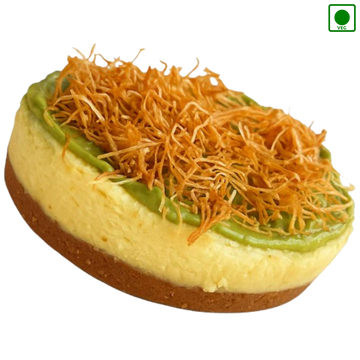 PISTACHIO KUNAFA CHEESECAKE